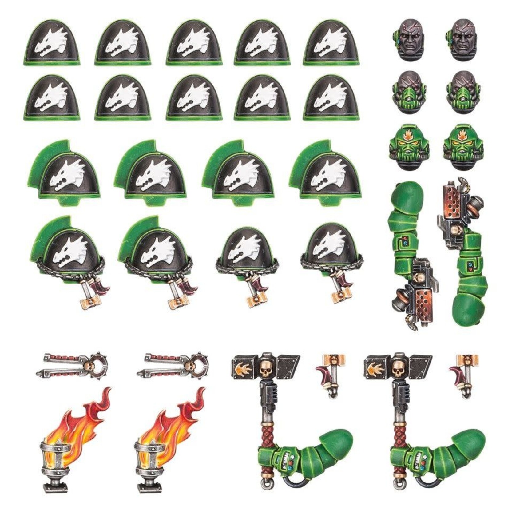 SALAMANDERS PRIMARIS UPGRADES & TRANSFERS