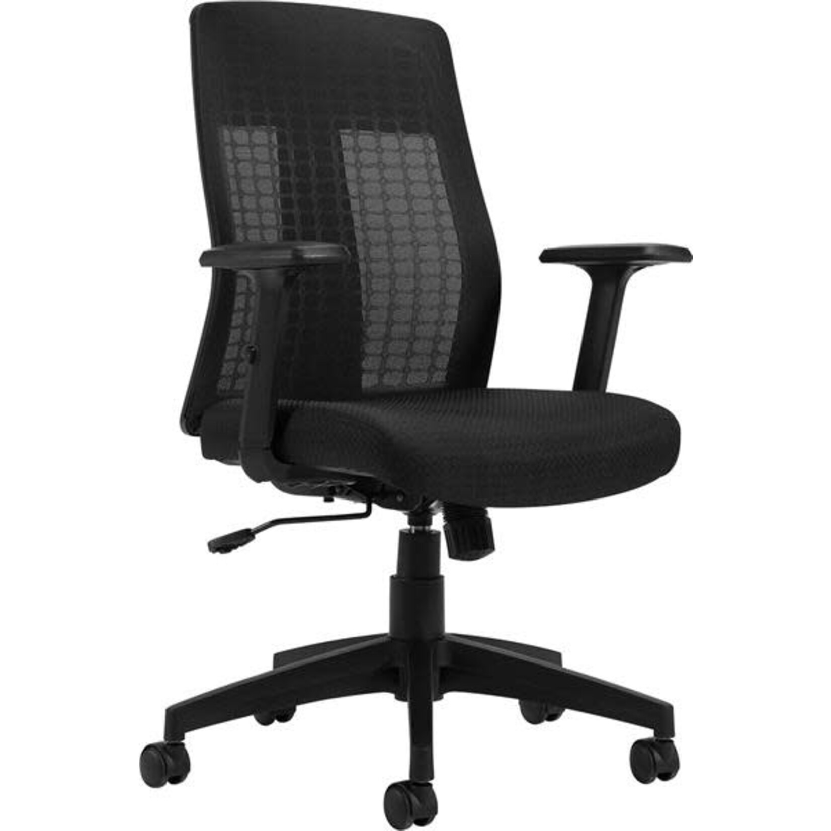 Offices to Go Chair - Offices to Go - Flint - Mesh Back Synchro-Tilter - Black