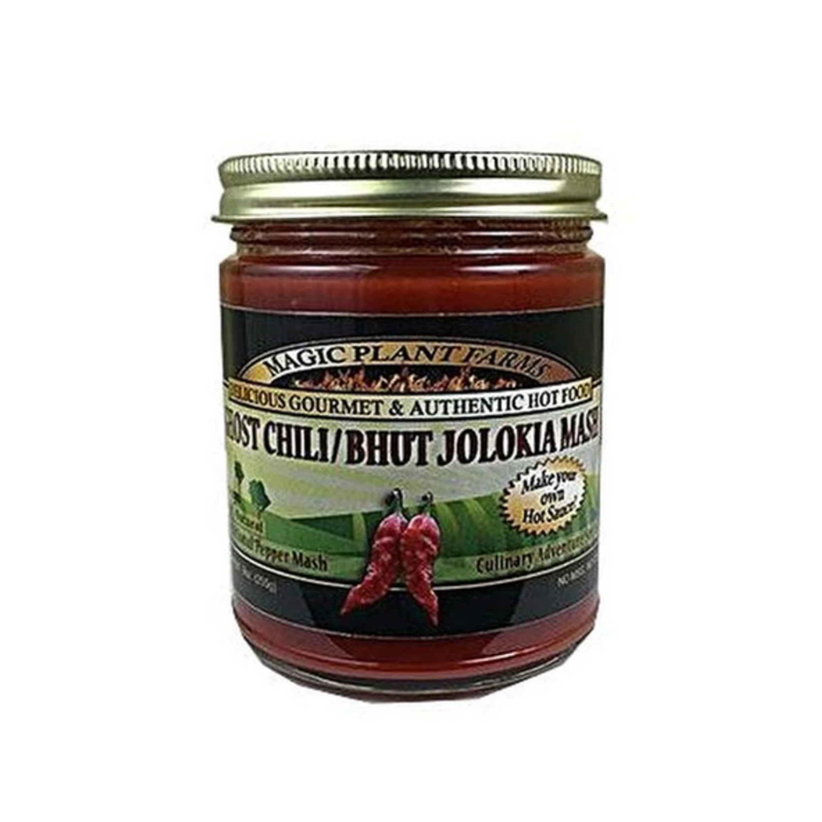 Magic Plant, Ghost Chili / Bhut Jolokia Pepper Mash