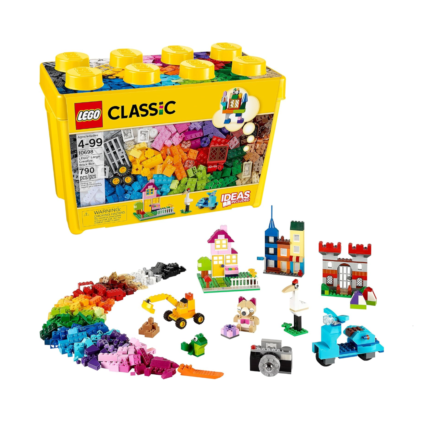 LEGO Classic 10698 Large Creative Brick Box - 790 Pieces