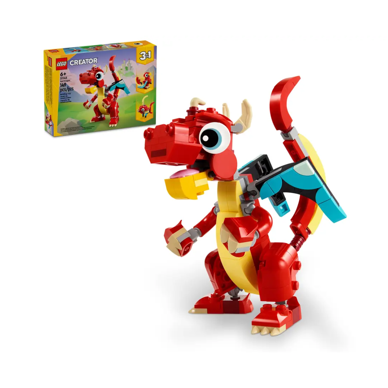 LEGO Creator 31145 Red Dragon
