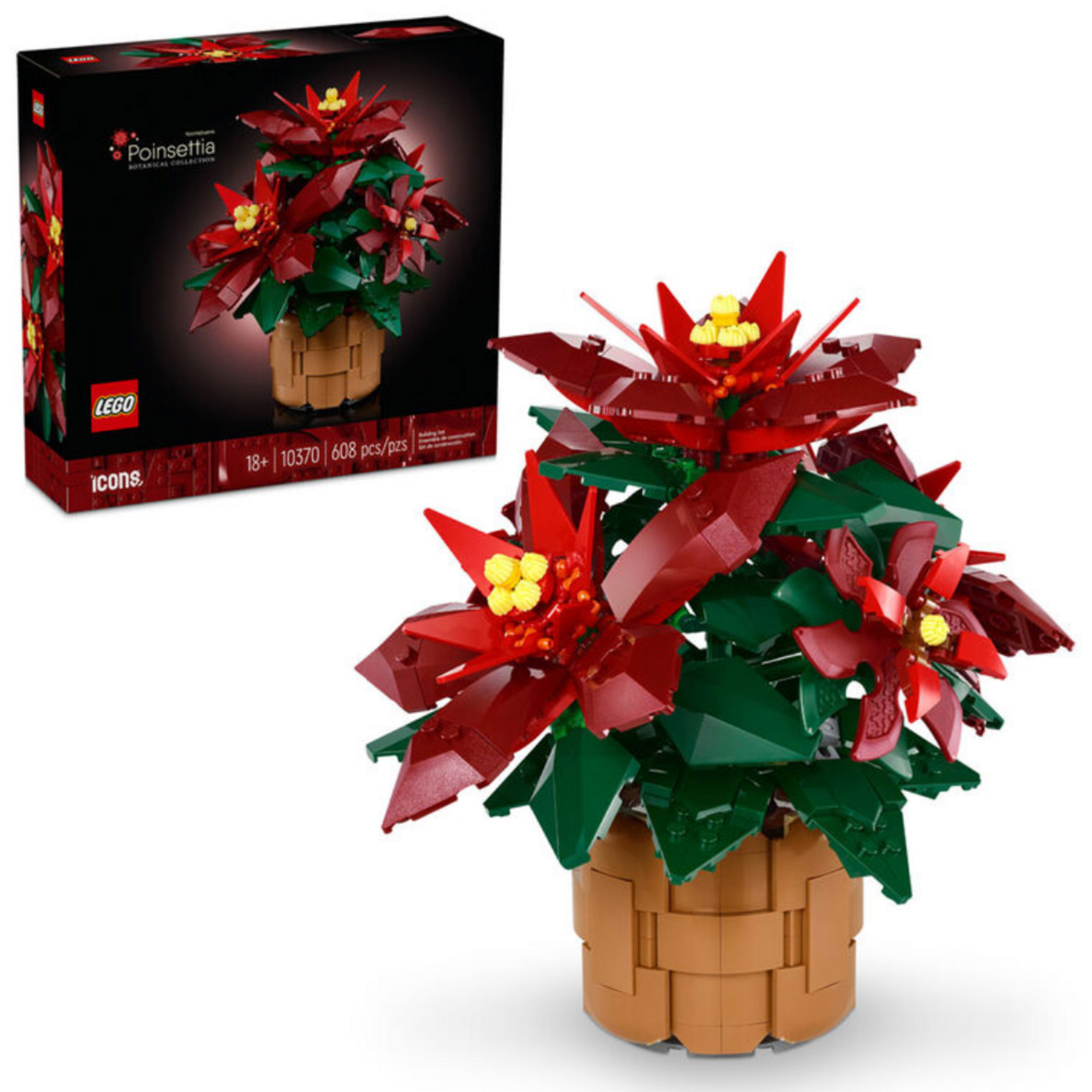 LEGO Icons 10370 Poinsettia Plant