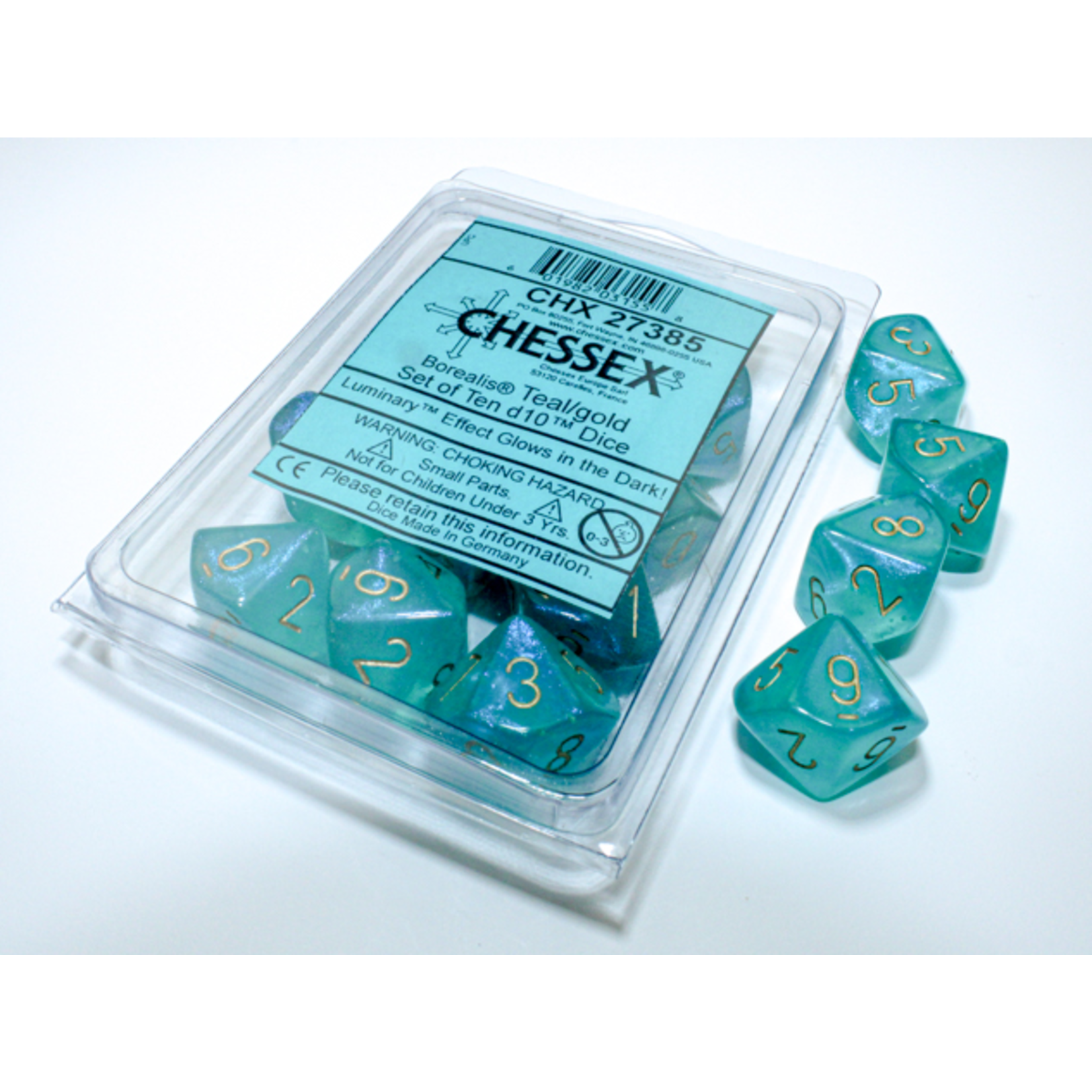 BOREALIS 10D10 TEAL/GOLD LUMINARY