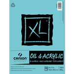 Canson XL Oil & Acrylic Pad, 9" x 12"