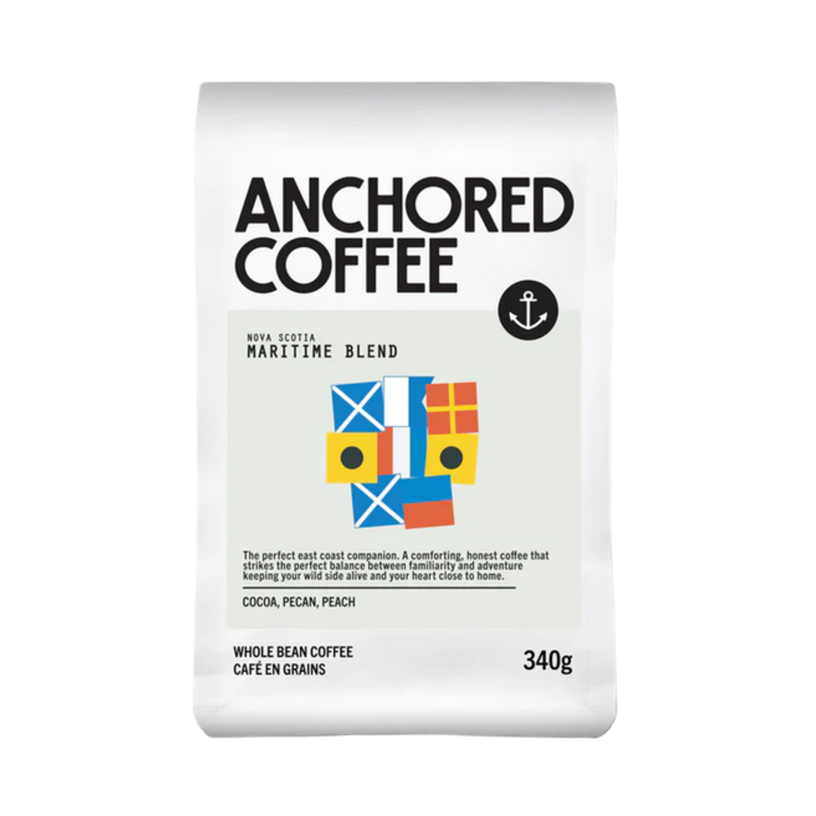 Anchored Coffee Anchored Coffee, Maritime Blend, 340g Beans
