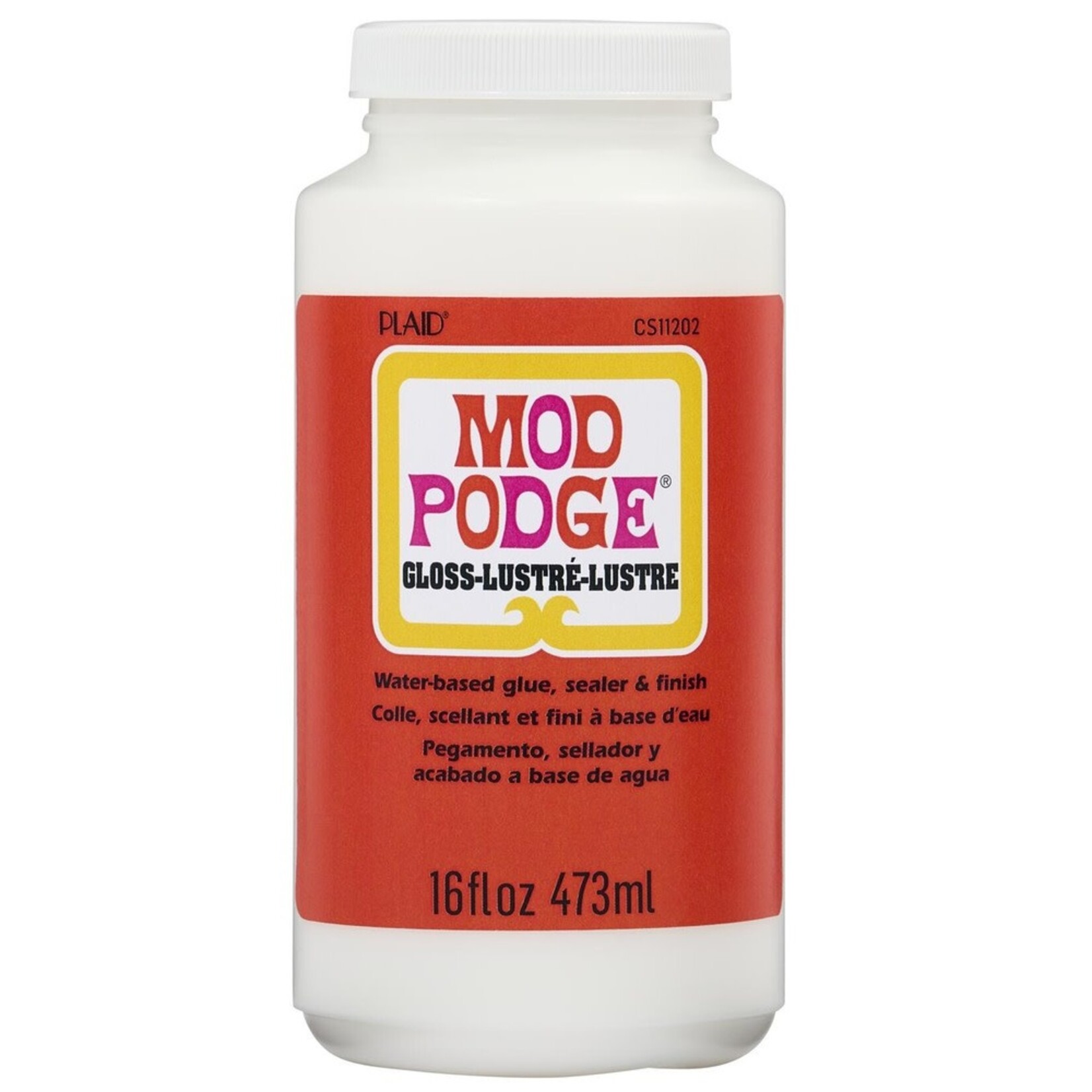 Mod Podge Mod Podge Waterbase Sealer/Glue/Finish, Gloss (16oz)