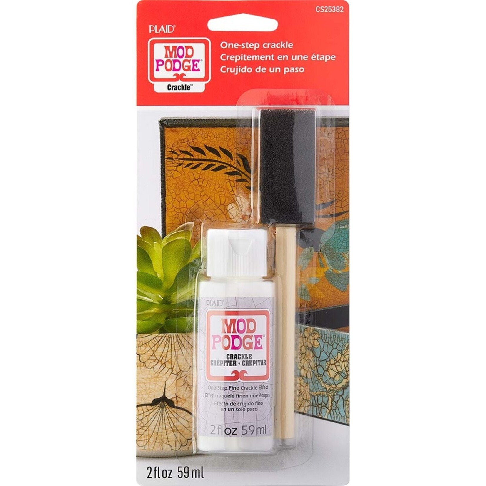 Mod Podge Mod Podge Crackle Medium w/Brush (2oz)
