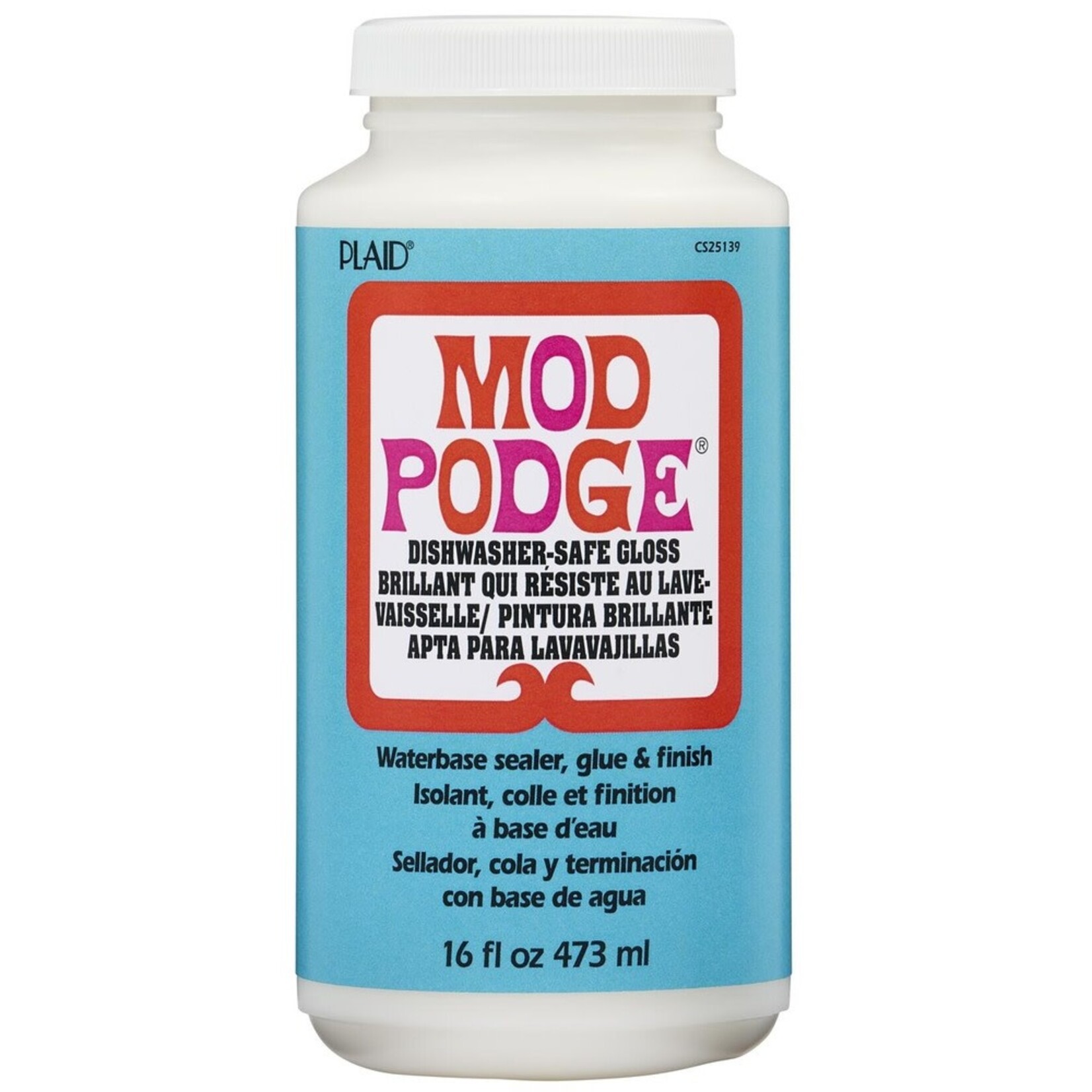 Mod Podge Mod Podge Waterbase Sealer/Glue/Finish, Dishwasher Safe Gloss (16oz)