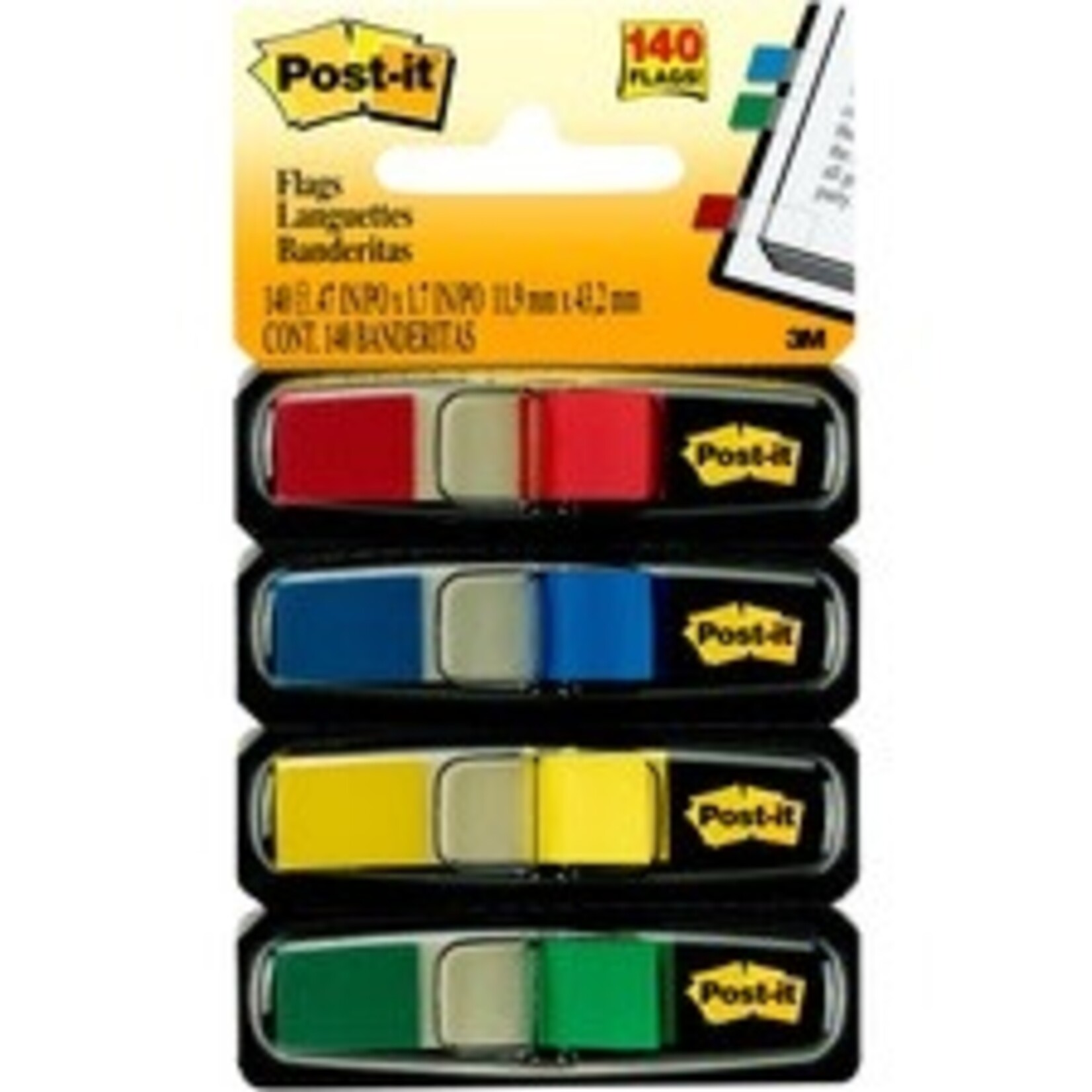 Post-it FLAGS-POST-IT, MINI PLAIN REGULAR