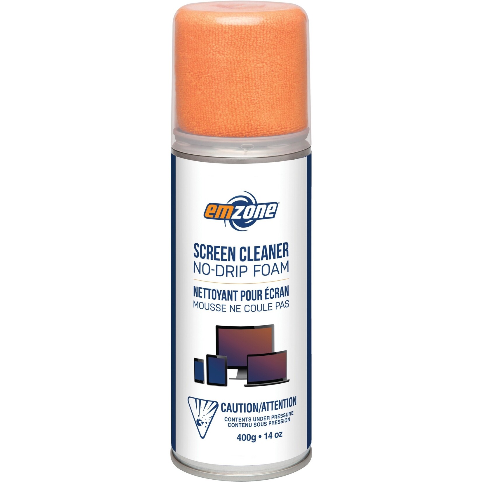 Empack Emzone LED, LCD & Plasma Foam Screen Cleaner with Cloth - For Display Screen 400g