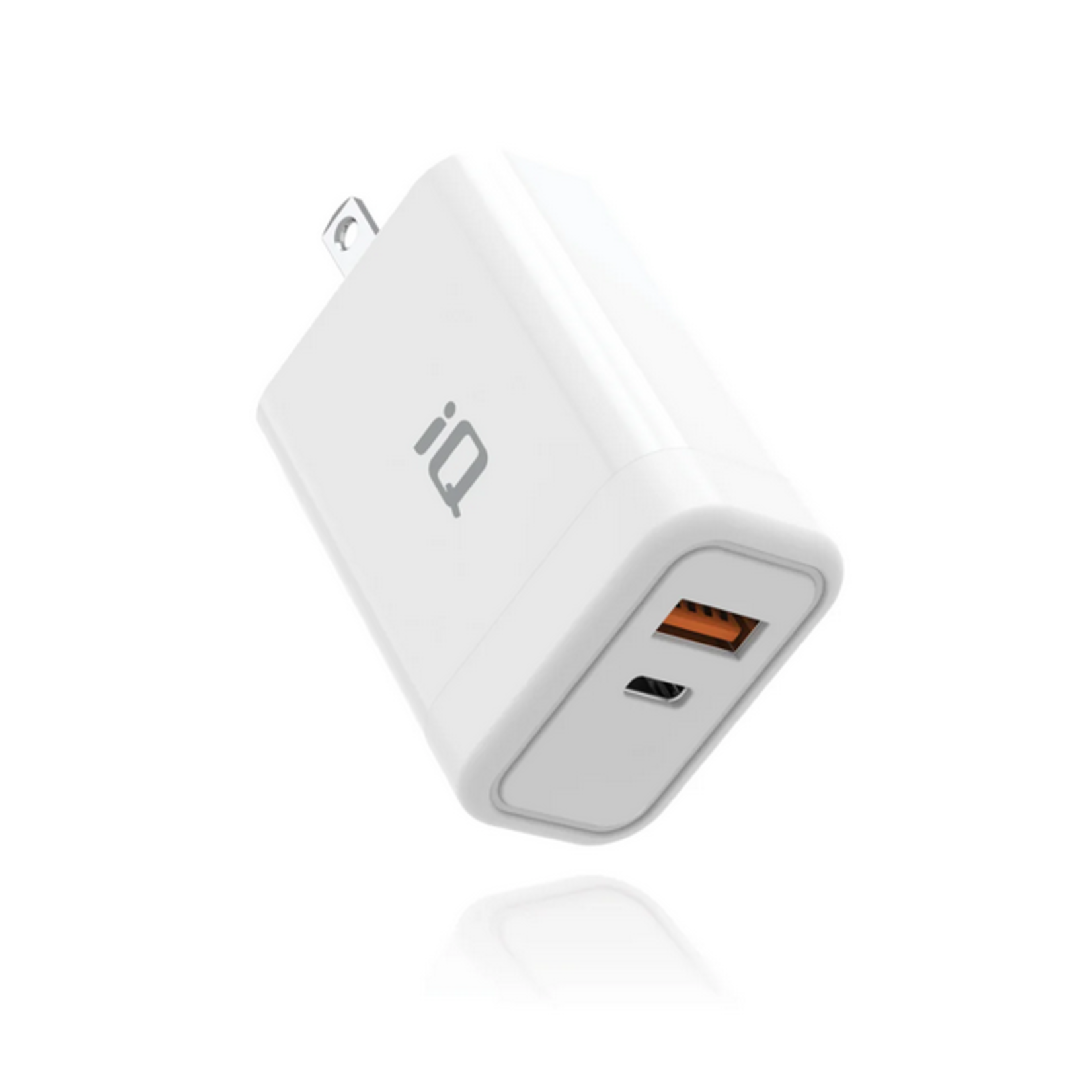iQ iQ PD45W Wall Charger with 1-Type C and 1-Type A