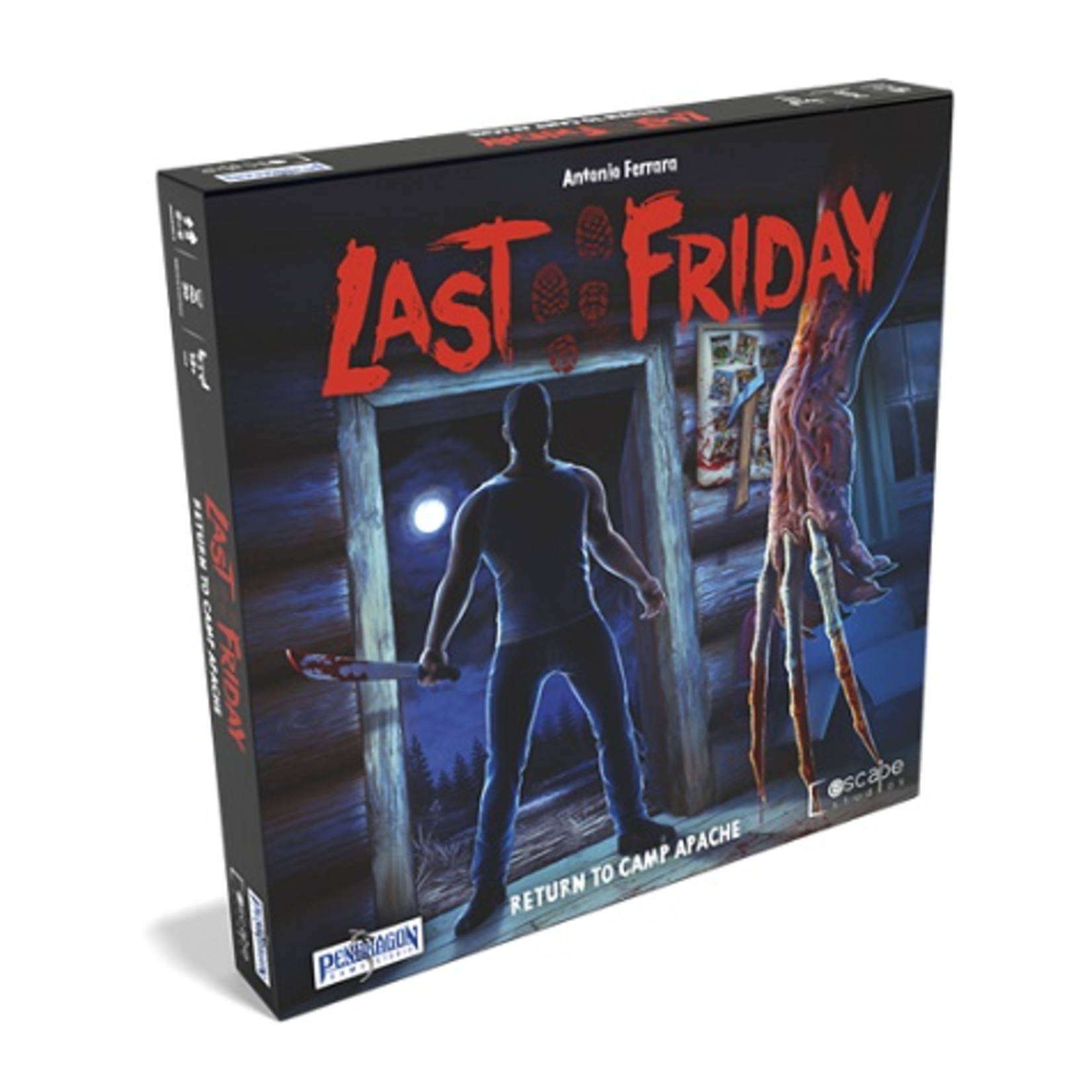 LAST FRIDAY - RETURN TO CAMP APACHE BOARD GAME