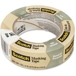 3M TAPE-MASKING, GENERAL PURPOSE 36MMX55M