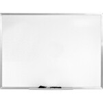 ACCO Brands Quartet Economy Dry-Erase Board - 24 W x 18 H - Anodized Aluminum Frame