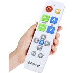 EZclicker Big Button Universal TV Remote (White)