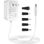 TKDY 24V 1A Power Supply Cord, 110-240V AC to 24Vdc 24W Class 2 Adapter