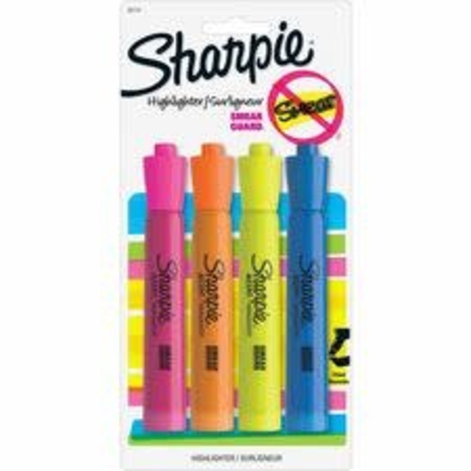 Sharpie SHARPIE TANK STYLE ACCENT HIGHLIGHTER - 4 PK