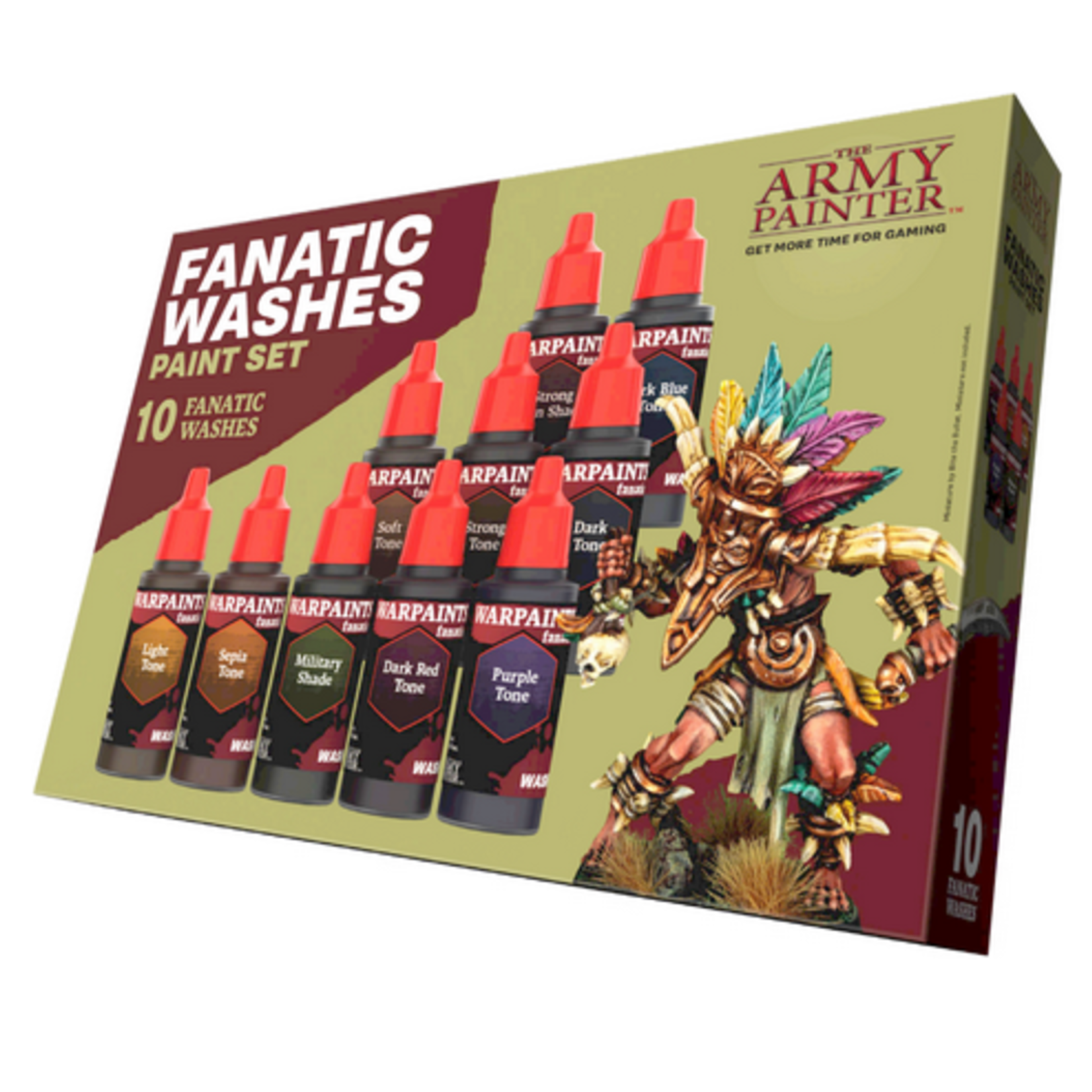 The Army Painter THE ARMY PAINTER - WARPAINTS: FANATIC WASHES PAINT SET
