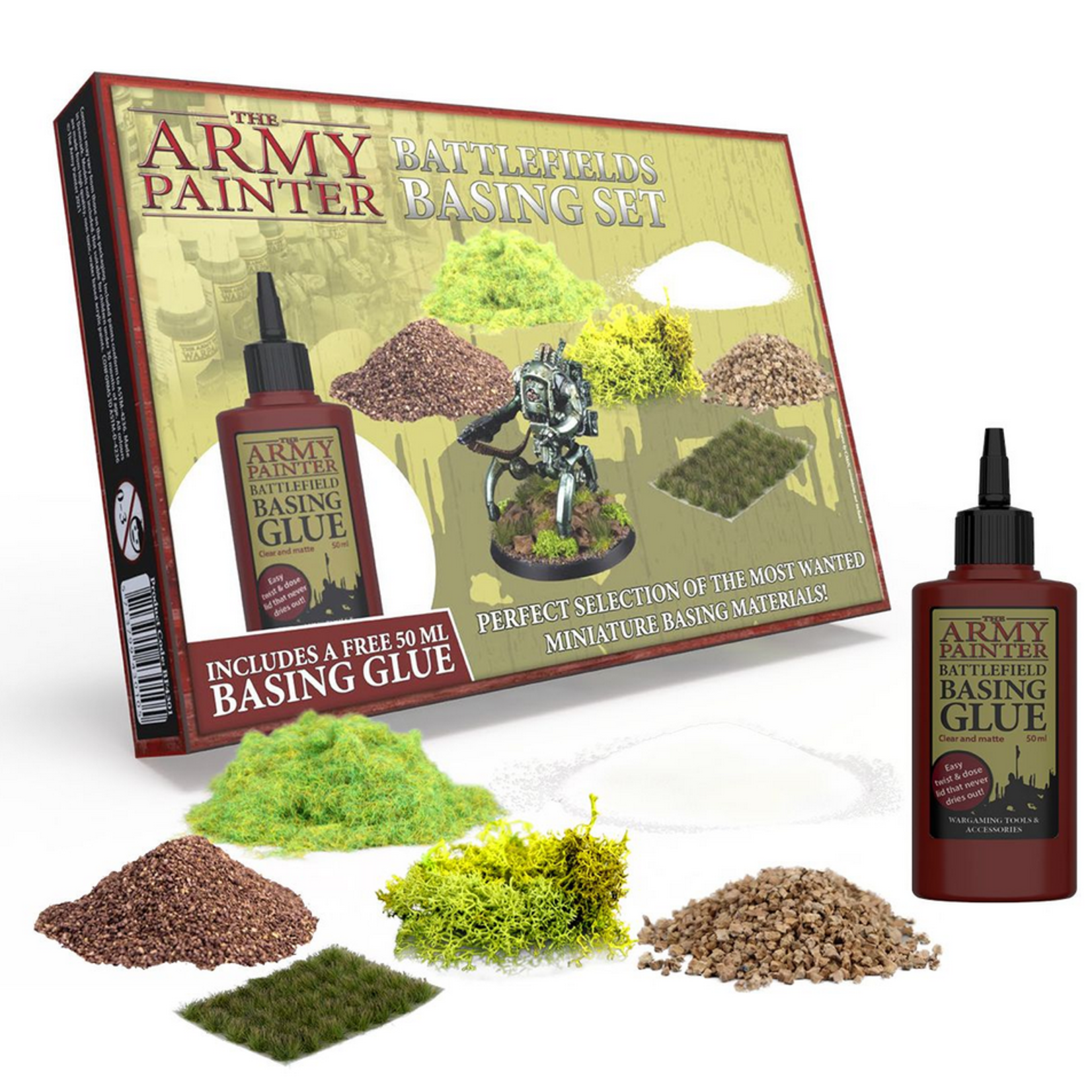 The Army Painter THE ARMY PAINTER - BATTLEFIELDS: BASING SET
