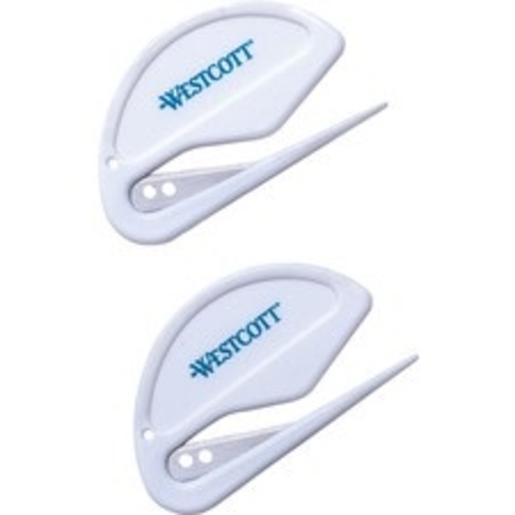 Acme United Westcott Mini Zip Style Letter Opener - 2 Pack