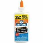 Elmer's GLUE WASHABLE SCHOOL, ELMER'S 120ML. + 30ML BONUS 60308Q