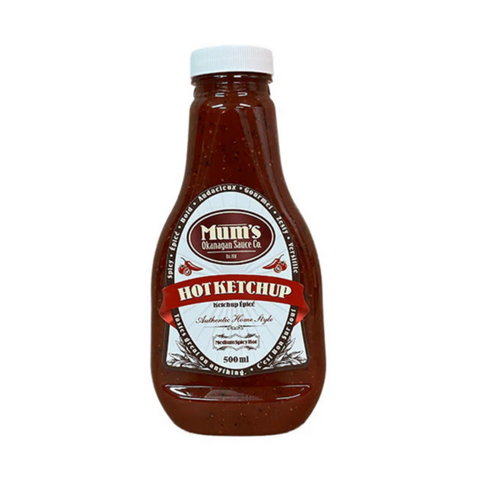 Mum's Okanagan Sauce Co. Mum's Okanagan Sauce Co. Hot Ketchup Medium Spicy Hot