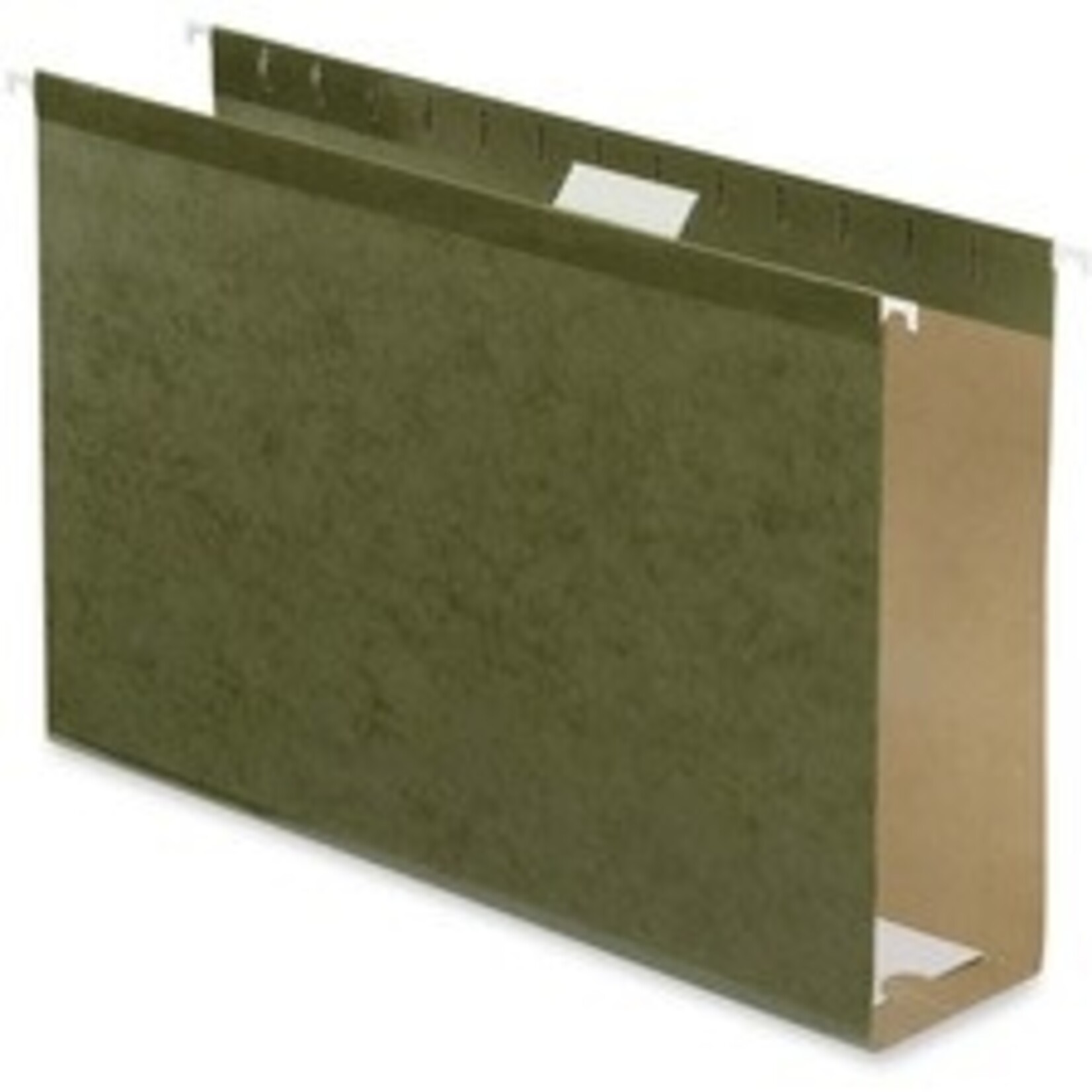 Pendaflex Pendaflex Legal Recycled Hanging Folder - 3" Folder Capacity - Standard Green - 25/Box