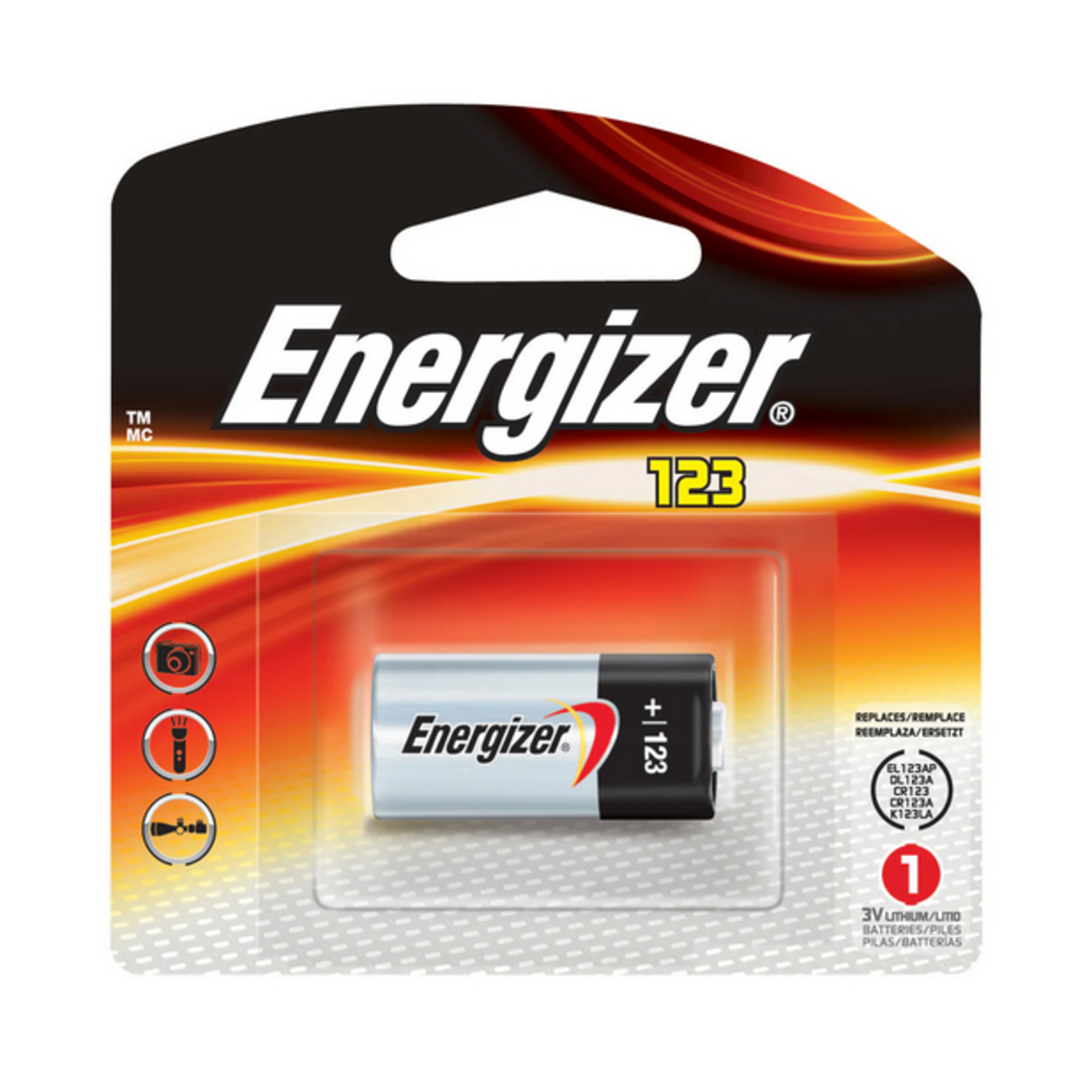 Energizer Energizer Lithium 123 3V Photo Battery