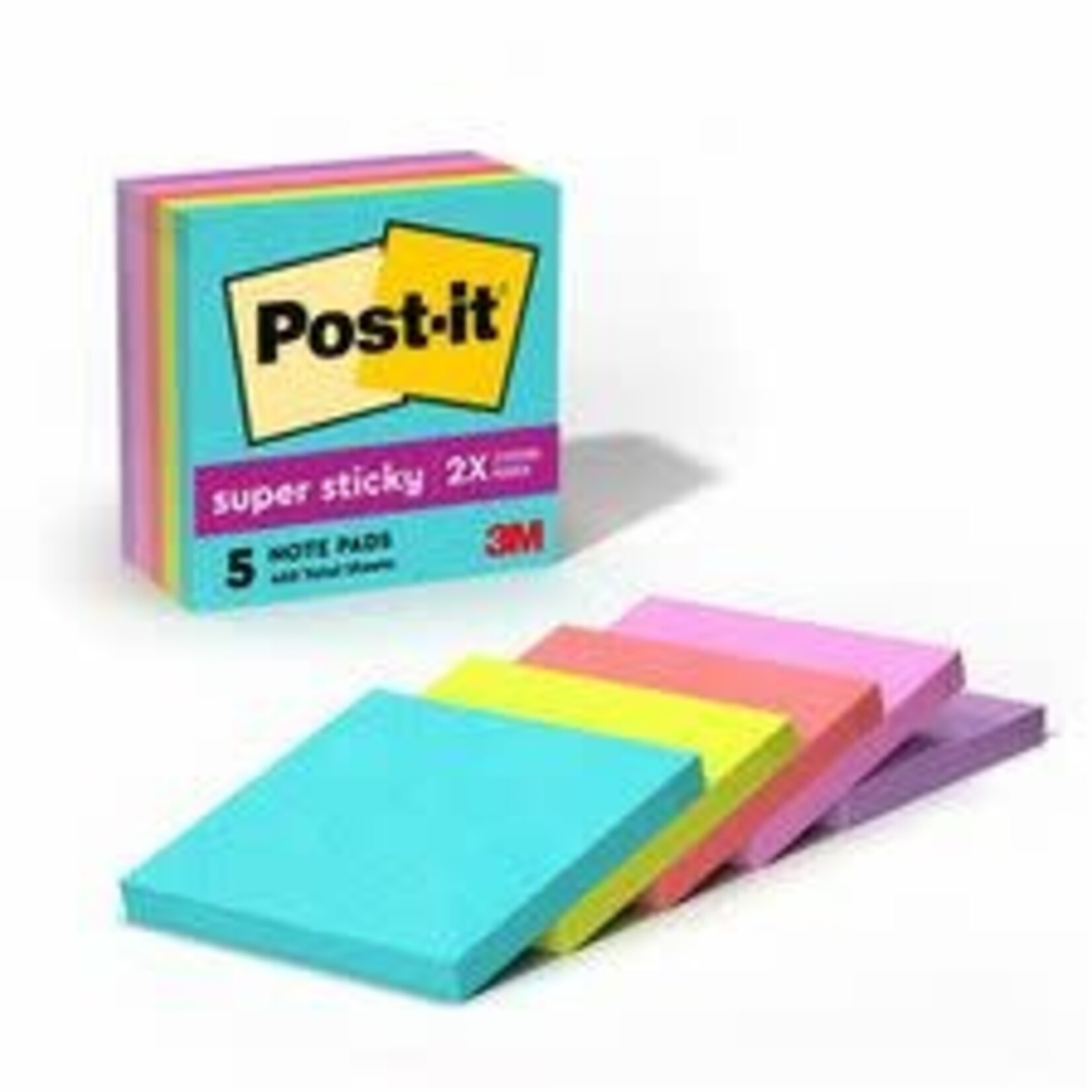 Post-it NOTES-POST-IT, SUPER STICKY 3X3 SUPERNOVA COLLECTION