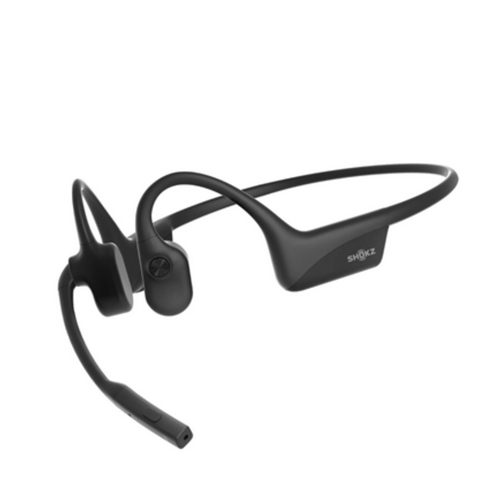 Shokz Shokz OpenComm2 Bluetooth Stereo Headset with Noise Cancelling Boom Mic - IP55 - Black