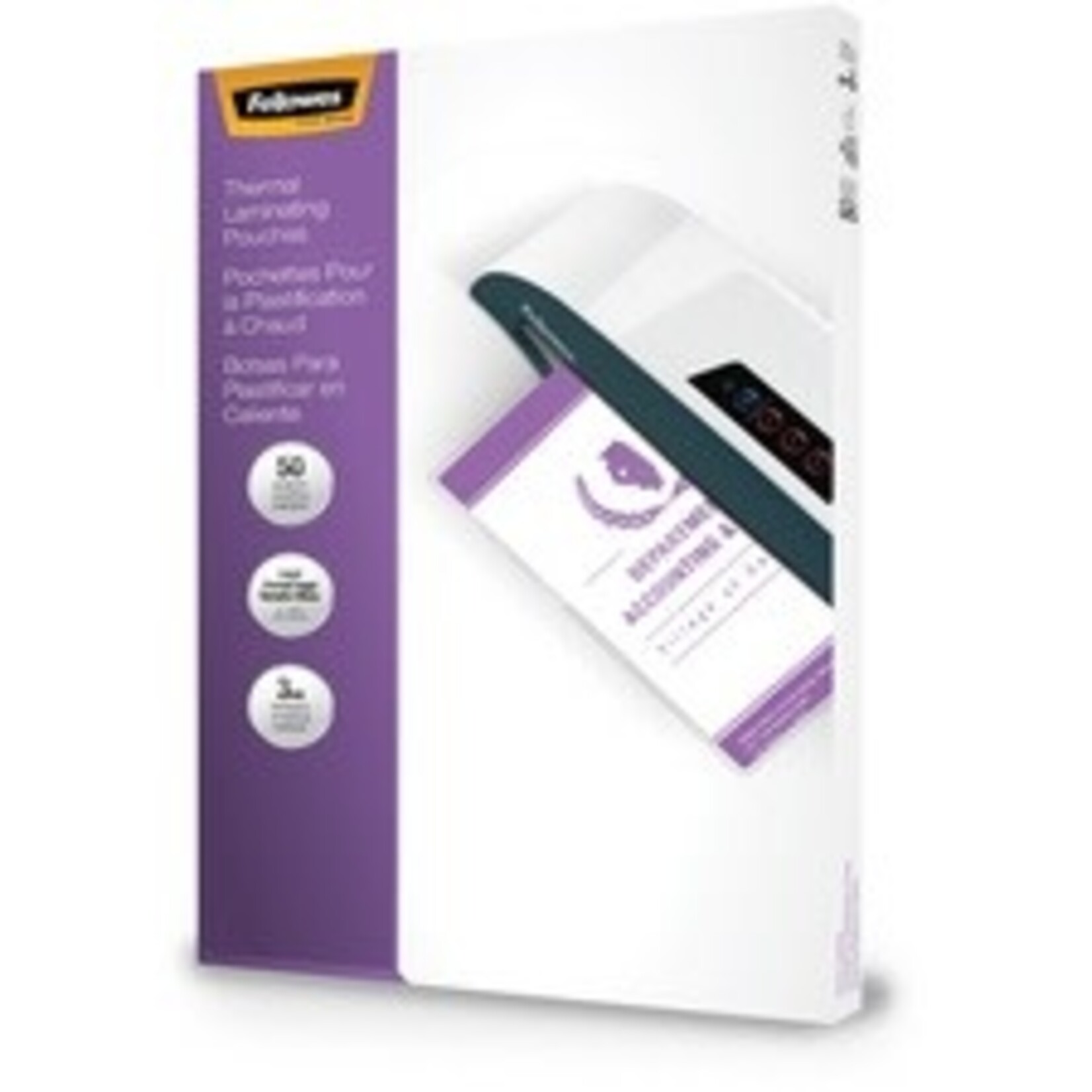 Fellowes LAMINATING POUCH-LEGAL, 3MIL 50/PACK