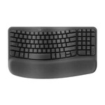 Logitech Logitech Wireless Wave Keyboard - Graphite