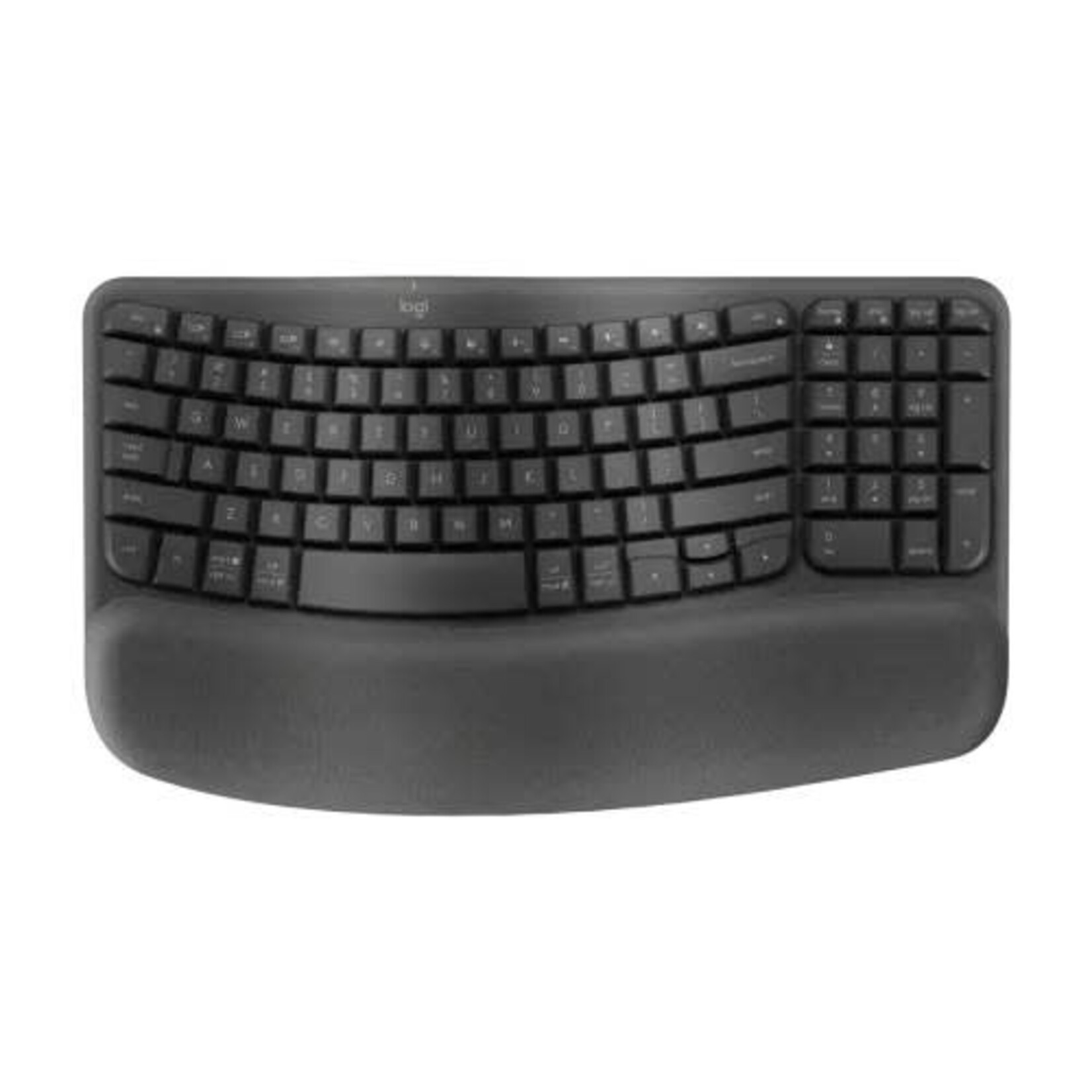 Logitech Logitech Wireless Wave Keyboard - Graphite