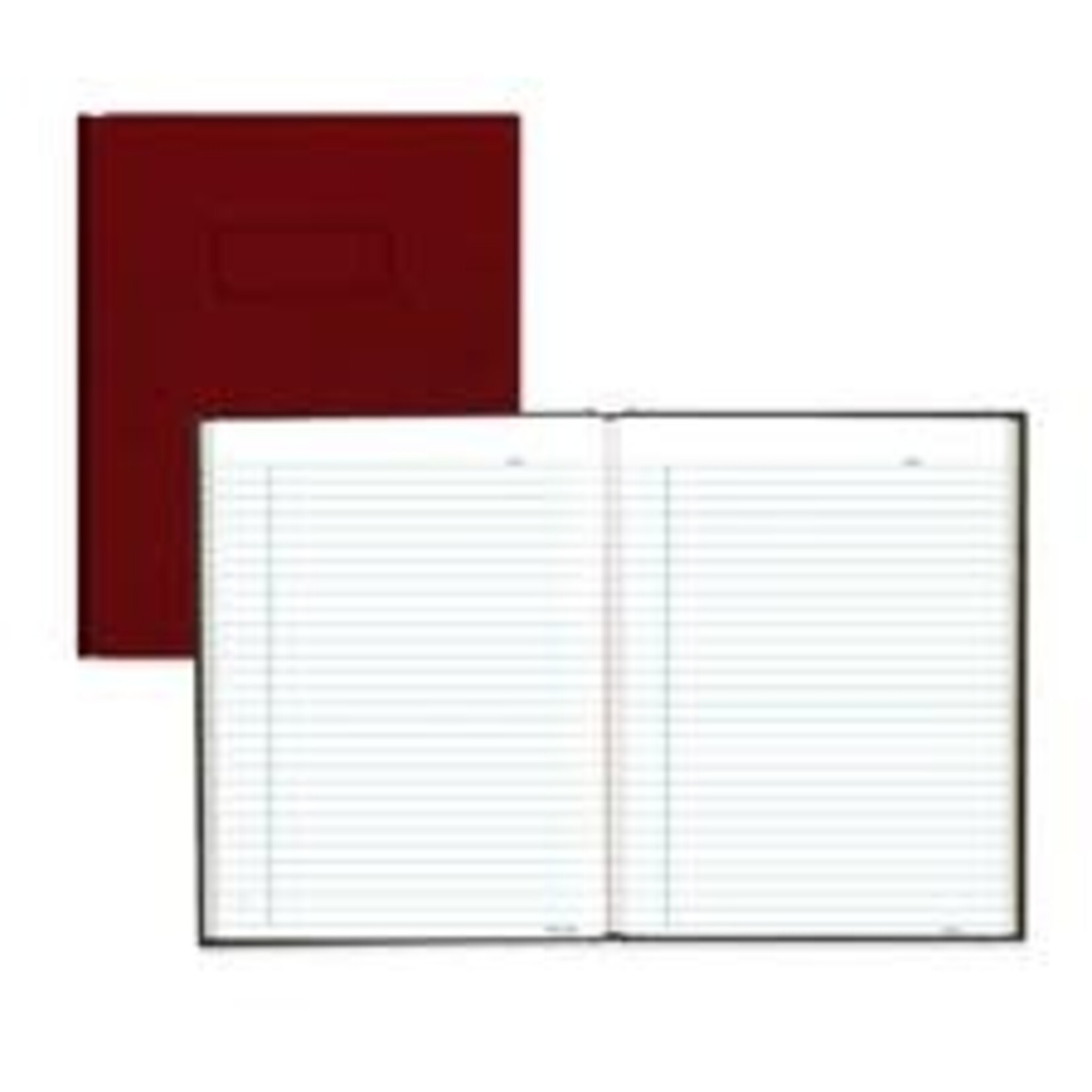 Blueline NOTEBOOK-NOTEPRO, 192 PAGE 9.25X7.25 RED