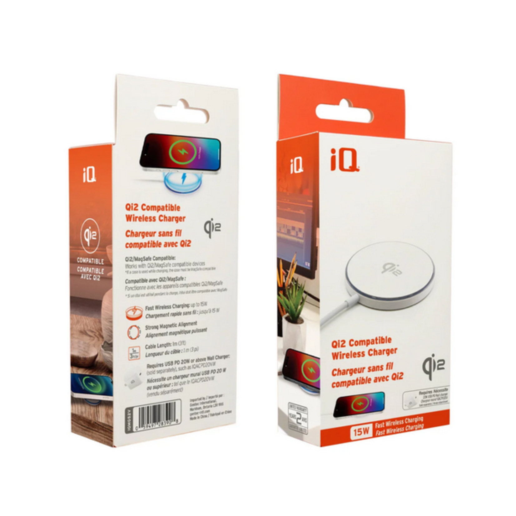 iQ iQ Qi 2 Magnetic Wireless Charger