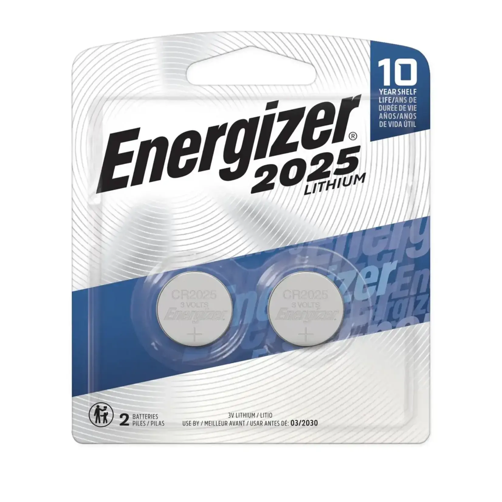 Energizer Energizer Lithium 2025 3V 2 Pack