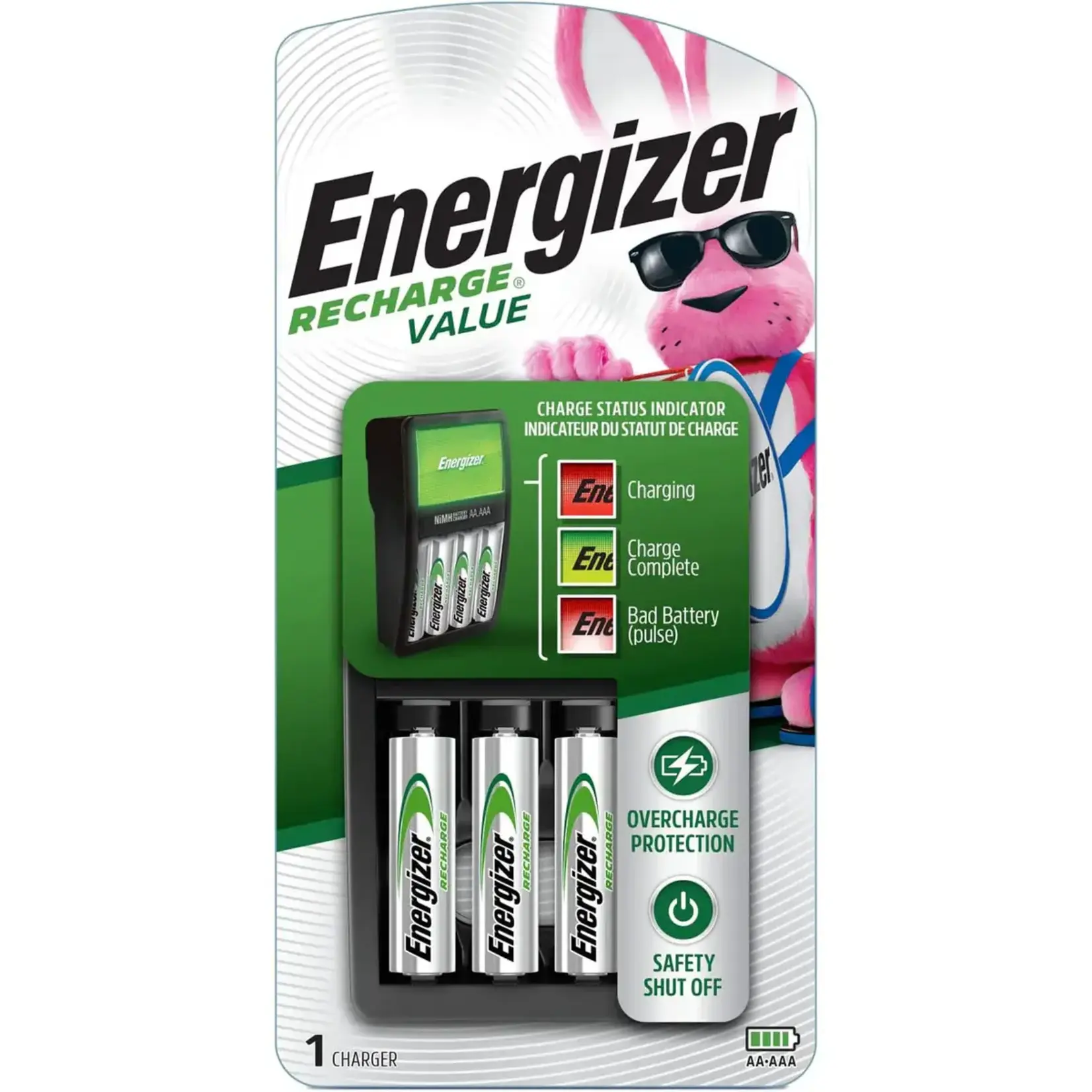 Energizer Energizer RECHARGE Value Charger with 4 AA