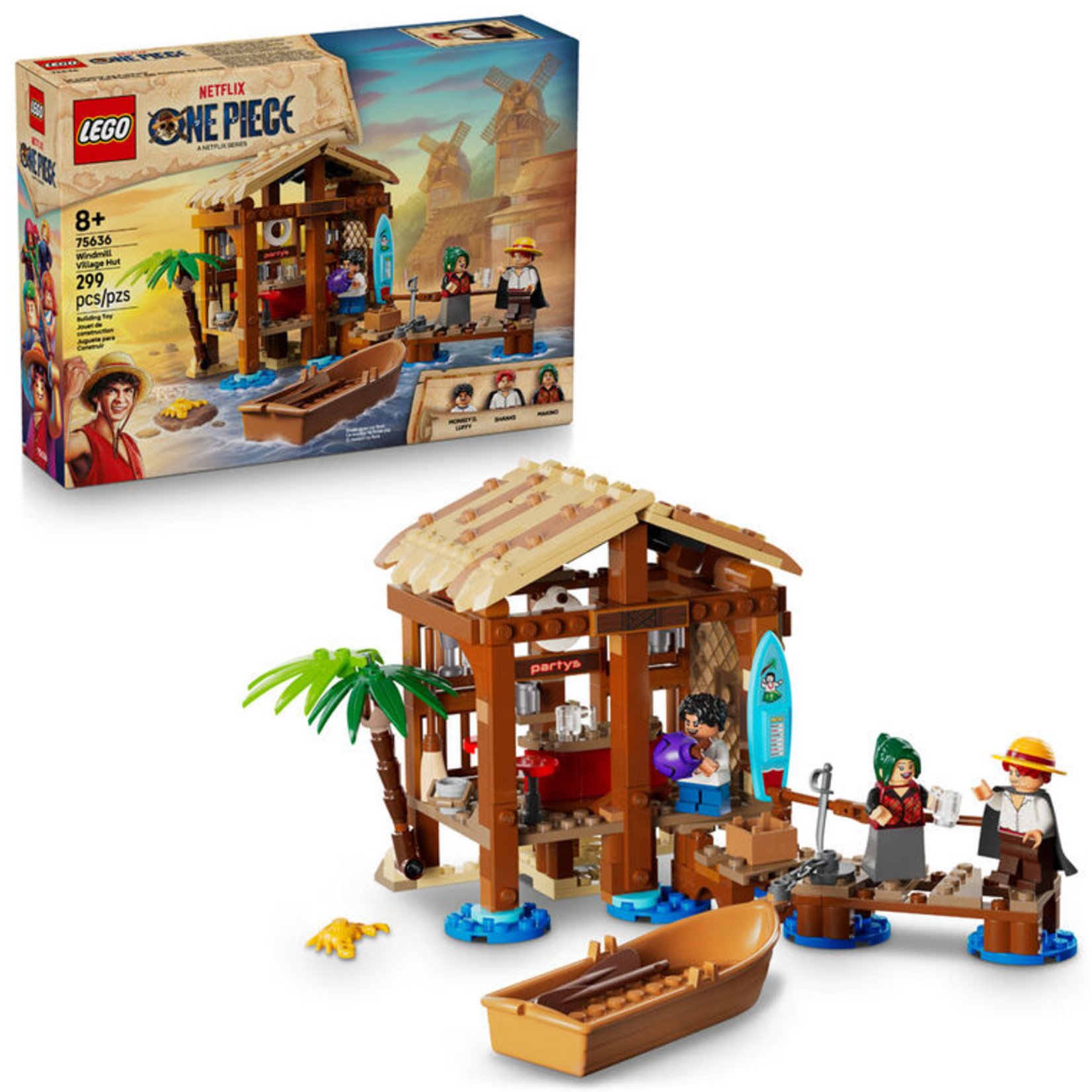 LEGO One Piece 75636 Windmill Village Hut