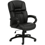 GLOBAL OFFICE Offices To Go Pacific High Back Tilter - Black Seat Color - High Back - 5-star Base - Armrest