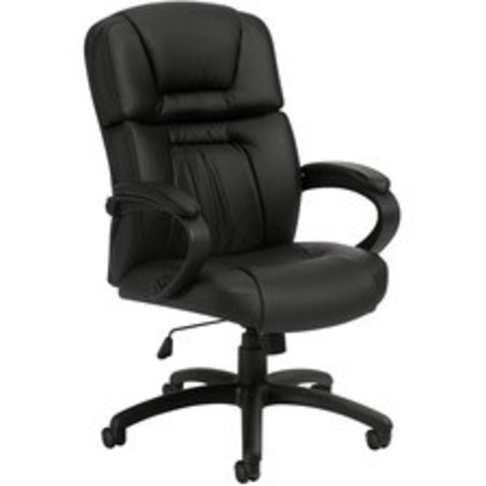 GLOBAL OFFICE Offices To Go Pacific High Back Tilter - Black Seat Color - High Back - 5-star Base - Armrest