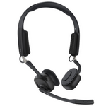 Shokz Shokz OpenMeet Bluetooth Stereo Headset Noise Cancelling Boom Mic - Black