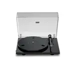 Project Pro-Ject E1.2 Plug & Play Entry Level Audiophile Turntable, Gloss Black