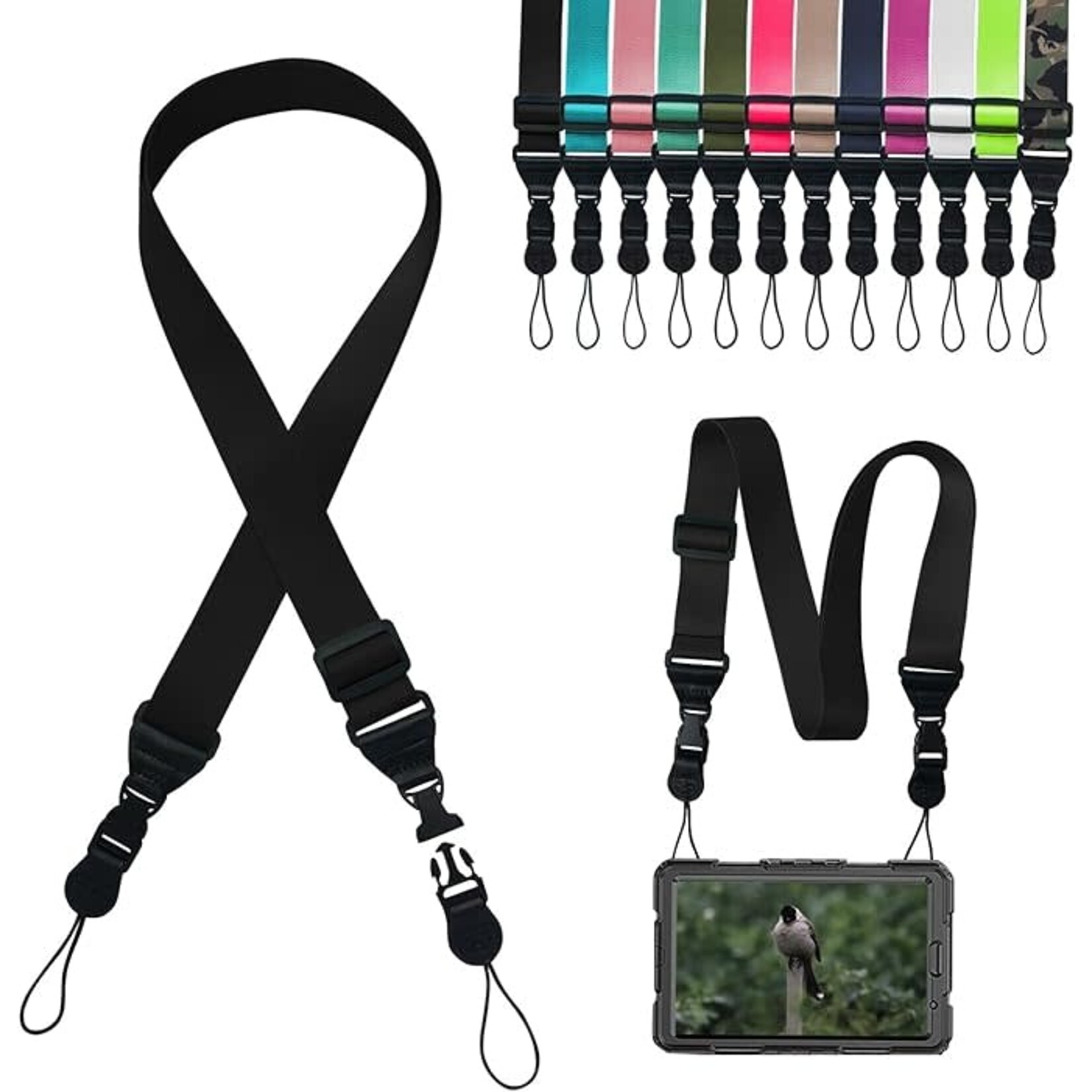 Adjustable Shoulder Strap:Comfortable iPad Strap