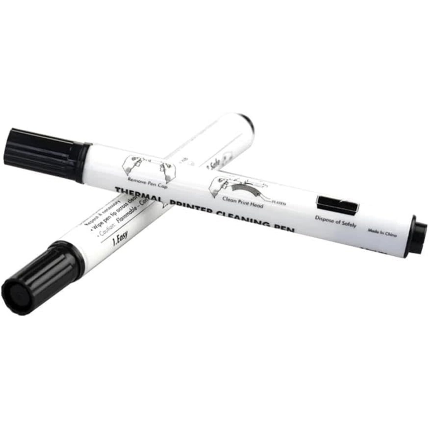 Thermal Print Head Cleaning Pen for POS, Badge and Label Printers (2)