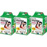 Fujifilm Fujifilm Instax Mini Instant Film - 60 Sheets (3 Packs of 20 Film Sheets)