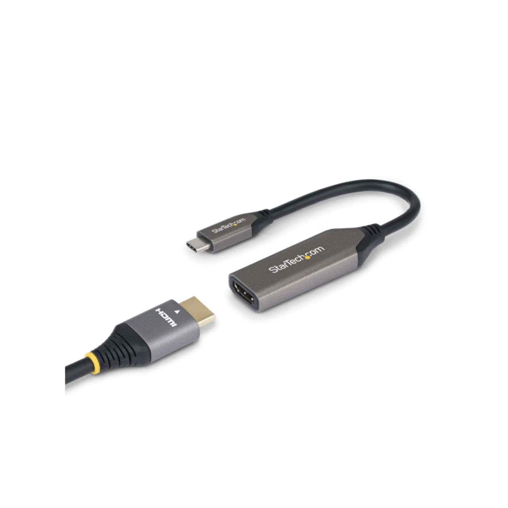 Startech STARTECH USB-C TO HDMI ADAPTER, 8K 60HZ / 4K 120HZ, THUNDERBOLT / USB4 COMPATIBLE, USB C TO HDMI 2.1 CONVERTER, HDR10+, 7.9IN (20CM) CABLE