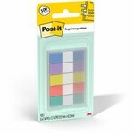 Post-it FLAGS POST-IT PASTEL 0.47"x1.7" 100/PK - RECTANGLE