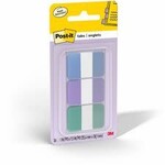 Post-it TABS - POST-IT COOL PASTEL 1"x 1.5" DURABL TAB 36/PK