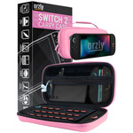 Pink Hard Shell System Carrying Case for Switch 2