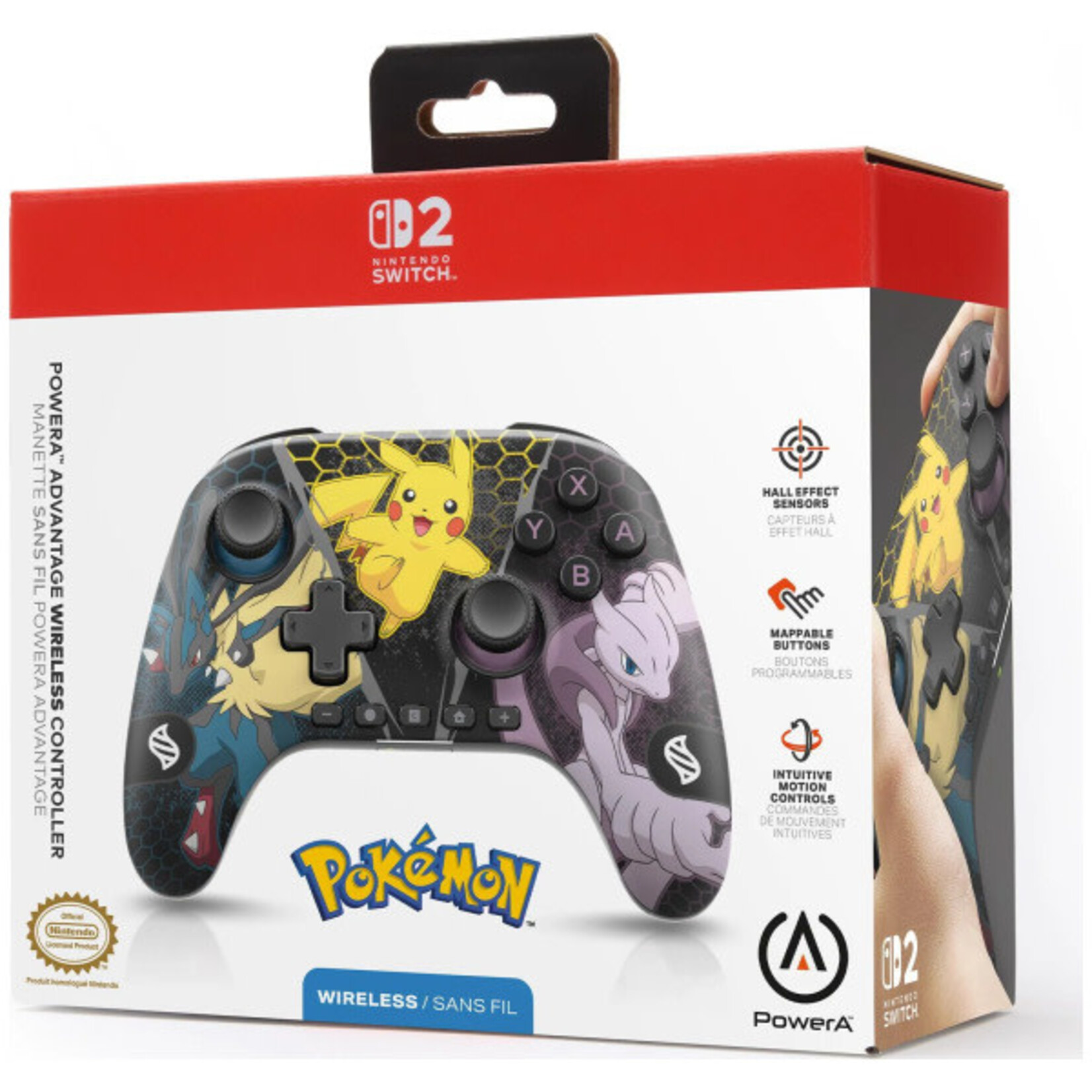 Pokemon Mega Evolutions Advantage Wireless Controller Switch 2